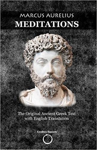 Book cover: Meditations. Author/s: Marcus Aurelius