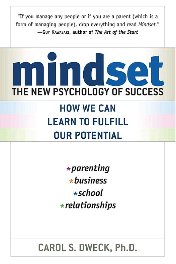 Book cover: Mindset. Author/s: Carol S. Dweck